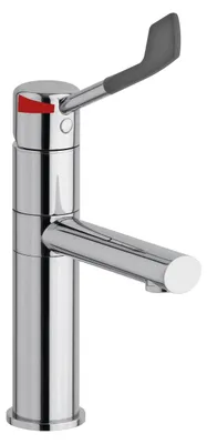 Produktbild von Sapho LEA Waschtischarmatur hoch, schwenkbarer Auslauf, Medizinischer Hebel, Chrom