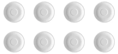 Produktbild von 8 x Kaffee-/Tee-Untertasse 14 cm - Trend Weiß - Thomas - 11400-800001-14741