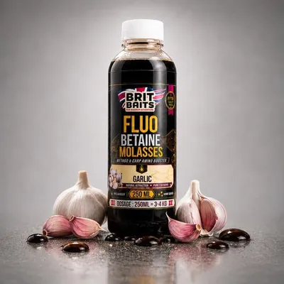 Produktbild von BritBaits Fluo Betain Melasse Knoblauch