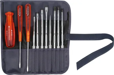 Immagine prodotto di PB Swiss Tools Assortimento di cacciaviti da montaggio, con impugnatura "Multicraft", 11 pezzi