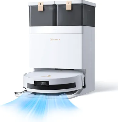 Produktbild von ECOVACS Saug- und Wischroboter DEEBOT T50 MAX PRO OMNI GEN2 mit einer Saugkraft von 18.500 Pa White One Size