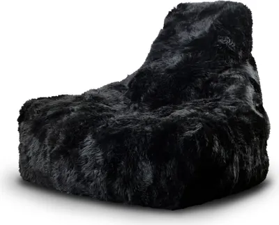 Produktbild von Extreme Lounging b-bag mighty-b Schafsfell - Schwarz