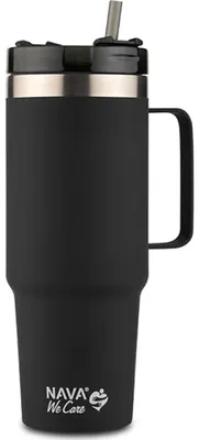 Imagen del producto de Termo "We care" con asa, capacidad de 900 ml - color