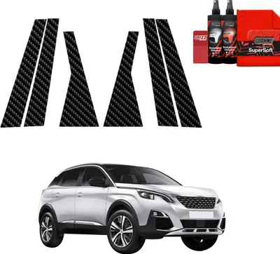 Image de Film de protection en carbone 6 en 1 Grizz Protector pour montants B-C - Peugeot 3008 (2016-2024)