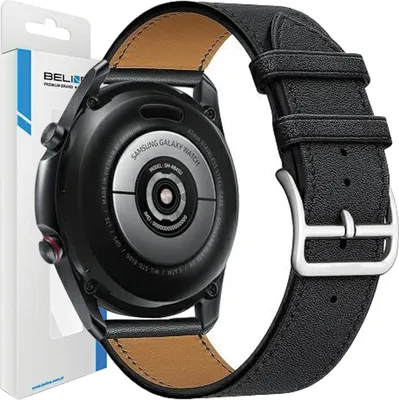 Obrázek produktu pro Řemínek K Hodinkám Beline 20 Mm Hermes Kožená Černá/Černá Krabička