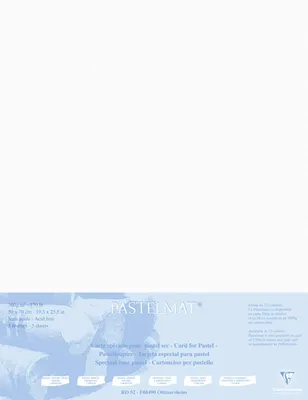 Productafbeelding van Clairefontaine PastelMat, tekenpapier, 2 vellen