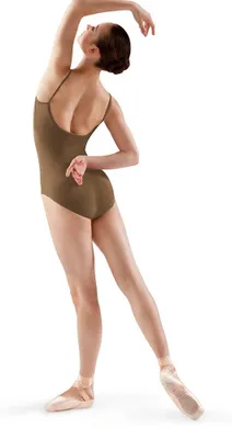 Produktbild von Bloch Dance Nejor Microlux Leotard für Damen, Mandel, Größe M