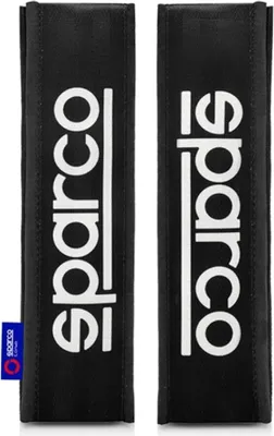 Zdjęcie produktu dla Podkładka do pasów SPARCO SPC1209BK 24 cm x 6,5 cm, poliester