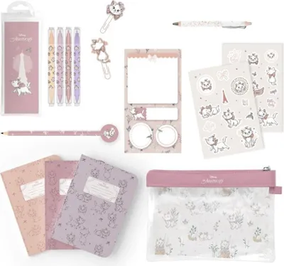 Zdjęcie produktu dla Zestaw papeterii Disney „Aristokraci” z Marie