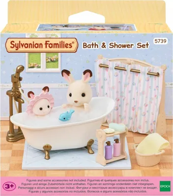 Zdjęcie produktu dla Sylvanian Families 5739, Zestaw do kąpieli, 3 lat(a), Wielobarwny