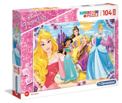 Productafbeelding van Supercolor Maxi - Disney Prinsessen (104 onderdelen)