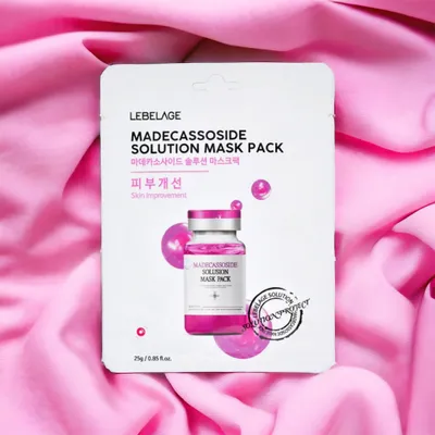 Obrázek produktu pro LEBELAGE - Madecassoside Solution Mask Pack - Obnovující plátýnková maska - 25 g