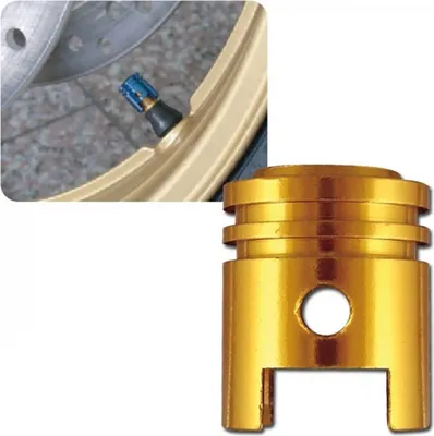 Image de Jeu de bouchons de valve universel piston or