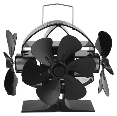 Produktbild von Wärmekraftofen Kaminventilator mit Aluminium-Design