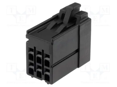 Zdjęcie produktu dla 2 sztuki przewodu/płytki, 2,5 mm, złączka J2000 (żeńska), pin: 6, oznaczenie: J21DF-06V-KX-L, producent: Signtec