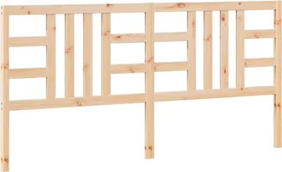 Obrázok produktu pre vidaXL Čelo postele 206x4x100 cm z masívneho dreva borovice