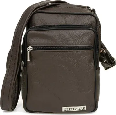 Produktbild von Beltimore Herren-Umhängetasche aus Leder, klein