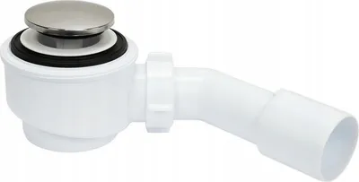 Zdjęcie produktu dla Syfon do brodzika zatrzaskowy chrom 50 mm