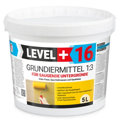 Produktbild von Grundiermittel 5L Konzentrat 1:3 unter Putze, Spachtelmassen, Gipskleber L+16