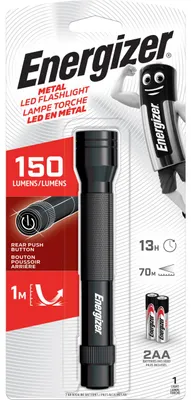 Produktbild von Energizer Taschenlampe Value Metal inkl. 2 x AA schwarz