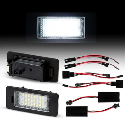 Produktbild von 2x LED Kennzeichenbeleuchtung für Audi Q3 8U ab 2011- / A3 8V ab 2012-