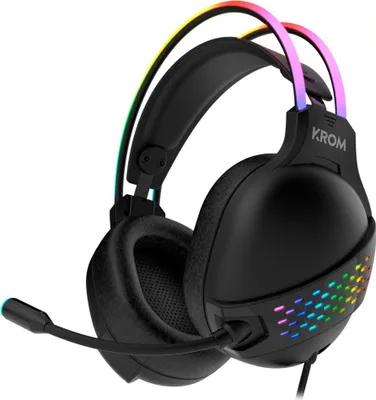 Image de Casque de jeu Krom Klaim RGB