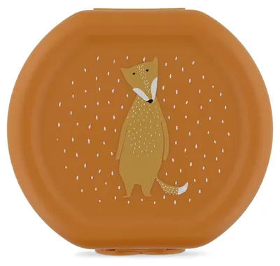 Image de Trixie Snackbox Set avec Clip Mr. Fox - Boîte à lunch pour enfants sans BPA