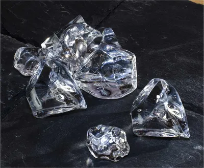 Produktbild von Deko Eiswürfel 5er Set | Ice Rocks Acryl klar | 30-60 mm | 68801