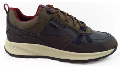 Image de Geox Chaussures pour hommes Chaussures à lacets sportives Bleu Loisirs, Taille:45 EU
