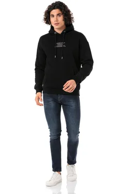 Produktbild von Red Bridge Herren Pullover Kapuzenpullover Hard 2 Handle Schwarz M