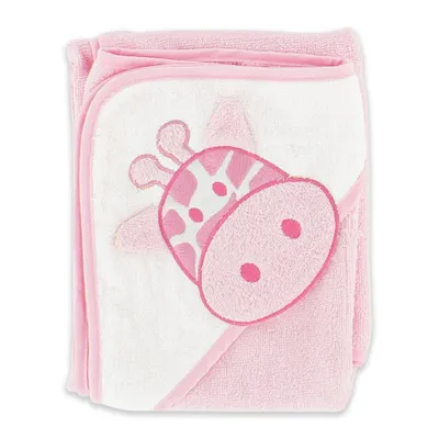 Produktbild von Baby Kapuzenhandtuch 75x75cm - Baby Handtuch mit Kapuze aus weichem Frottee