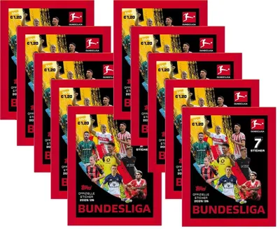 Image de Topps Bundesliga 2025/26 – Pack d'autocollants (7 autocollants)