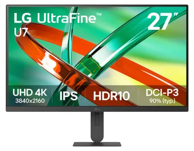 Produktbild von LG 27U711B-B, 68,6 cm (27"), 3840 x 2160 Pixel, 4K Ultra HD, LCD, 5 ms, Schwarz