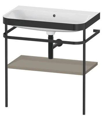 Produktbild von DURAVIT HP4737N9292 Metallk. mit Happy D.2 Plus bodenst.