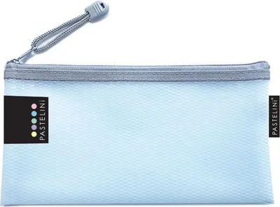 Immagine prodotto di Busta con cerniera DL PASTELINI blu