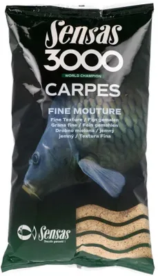Produktbild von Sensas Partikelköder 3000 Carpes fein gemahlen)