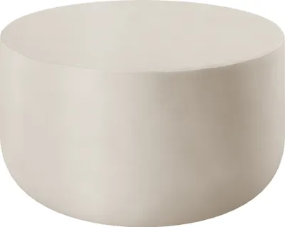 Produktbild von tectake® Runder Couchtisch Ronan 80 x 39,5 cm