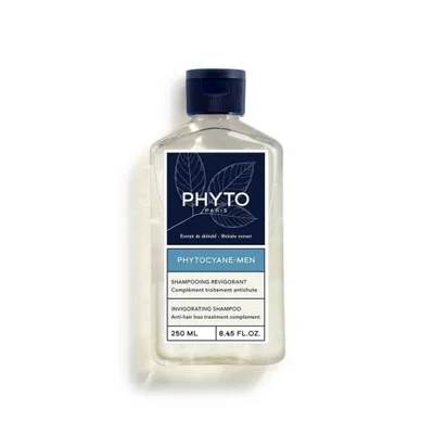 A clear, well-lit product shot of a shampoo bottle against a white background.