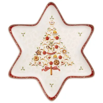 Obrázok produktu pre Villeroy & Boch 1486123885, Viacfarebný, Obrázok, Porcelán, Hviezda, 375 mm, 330 mm