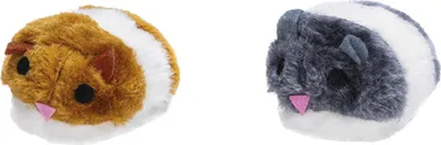 Produktbild von Beeztees Hamster mit Vibration - Katzenspielzeug - Plüsch - Farblich