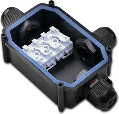 Produktbild von ISOLED Kabel Y-Verbinder IP67, Würgenippel + Push-Klemme 2x4polig