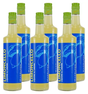 Produktbild von Madruzzo Limoncello Zitronenlikör (6 x 0,7L)