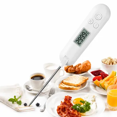 Produktbild von A20C Digitales Küchenthermometer – Fleischthermometer mit LCD-Display, Thermometer, Schnellmessung für Braten, Grill, Küche
