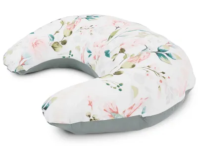 Produktbild von Amilian Stillkissen Klein – kompaktes Schwangerschaftskissen & Lagerungskissen für Mama & Baby – Seitenschläferkissen 60x42 cm, waschbar