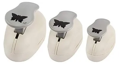 Produktbild von Papierhafte Schmetterlinge in 3 Größen für kreatives Basteln