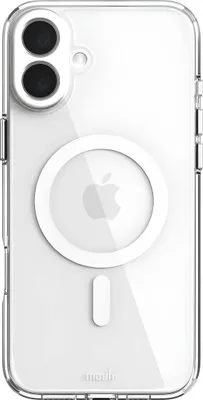Produktbild von Moshi iGlaze MagSafe - iPhone 16 Tasche (Luna Silber)