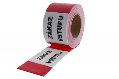 Produktbild von Warnband 250m rot/weiss SK