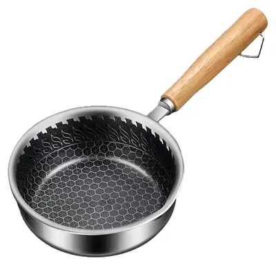 Immagine prodotto di Padella antiaderente con manico in legno