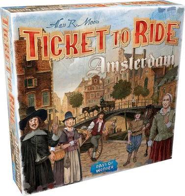 Produktbild von Ticket To Ride Amsterdam Brettspiel