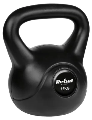 Zdjęcie produktu dla Rebel RBA-2318 Kettlebell Active 16 kg, czarny